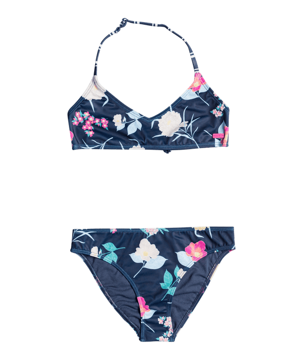 Roxy Flowers Addict Tri Bra Bikini-Mood Indigo