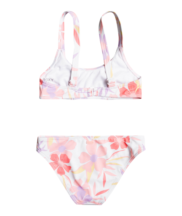 Roxy Second Emotion Bralette Bikini-Bright White