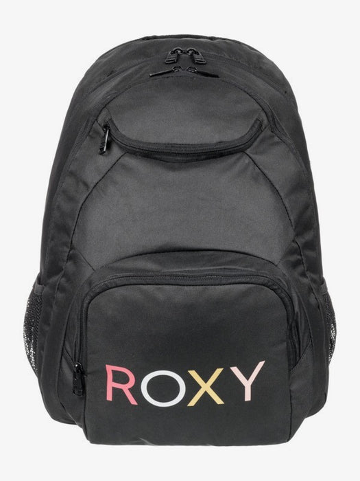 Roxy Shadow Swell Logo Backpack-Anthracite
