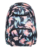 Roxy Shadow Swell Printed Backpack-Anthracite