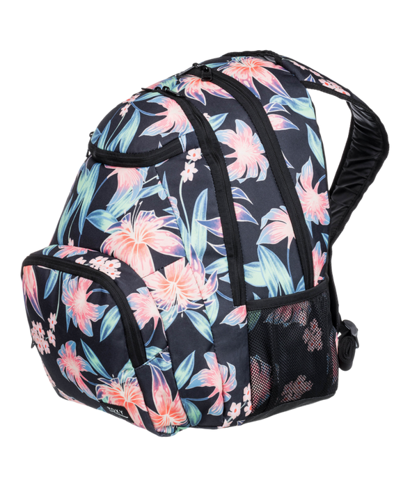 Roxy Shadow Swell Printed Backpack Anthracite REAL Watersports