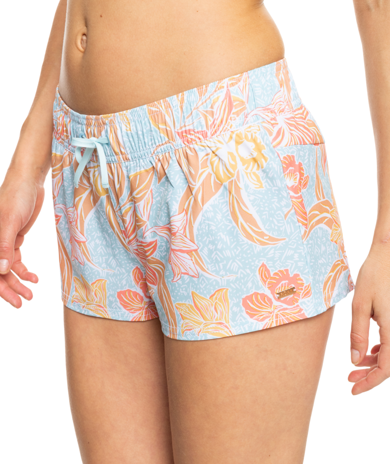 Roxy Island In The Sun 2" Boardshorts-Cool Blue