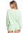 Roxy Surfing By Moonlight A Sweatshirt-Pastel Green