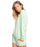 Roxy Surfing By Moonlight A Sweatshirt-Pastel Green