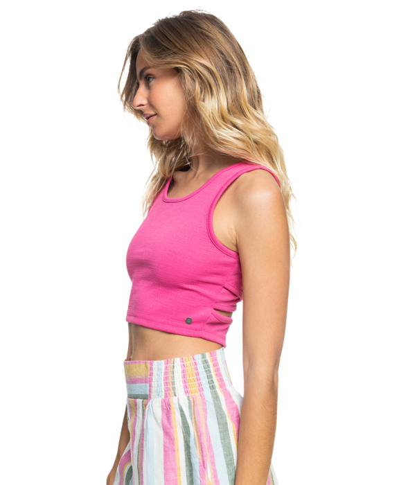 Roxy Good Keepsake Tank-Pink Guava