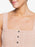 Roxy High Tide Cami Tank-Toasted Nut Heather