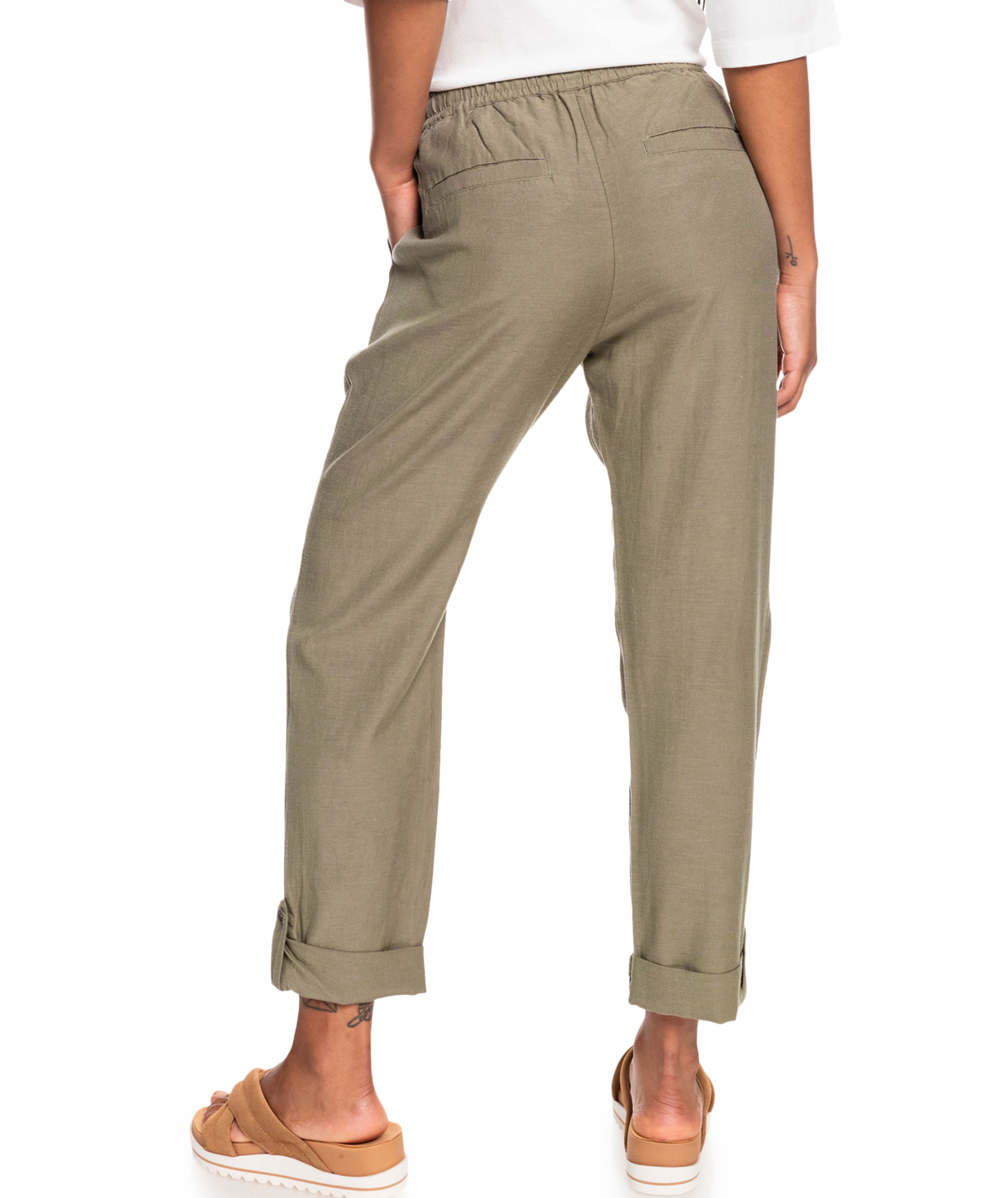 Roxy On The Seashore Pants-Sea Spray