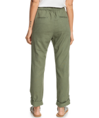 Roxy On The Seashore Pants-Deep Lichen Green