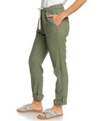 Roxy On The Seashore Pants-Deep Lichen Green
