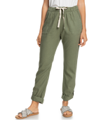 Roxy On The Seashore Pants-Deep Lichen Green