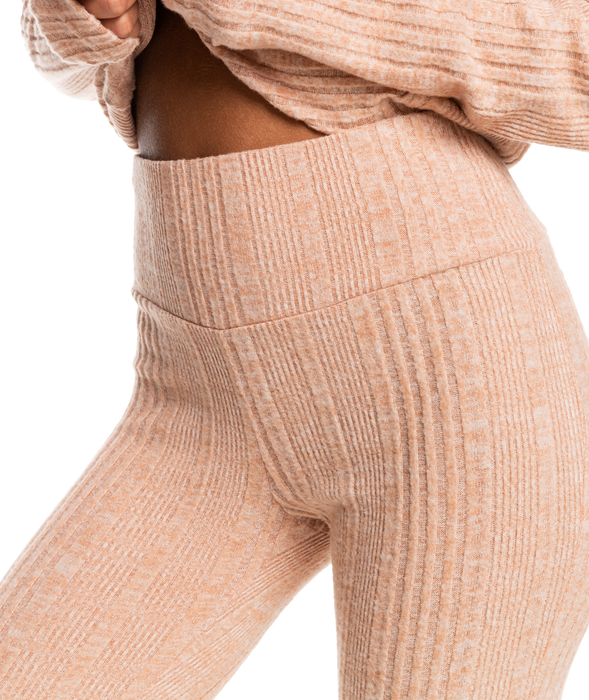 Roxy Lazy Day Pants-Toasted Nut