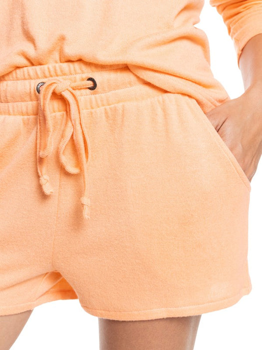Roxy Forbidden Summer Shorts-Cantaloupe