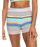 Roxy Best Time Of Day Stripe Shorts-Anthracite