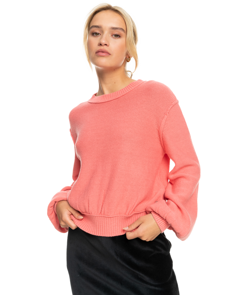 Roxy Loft Music Sweater-Tea Rose