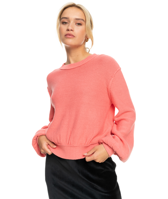 Roxy Loft Music Sweater-Tea Rose