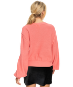 Roxy Loft Music Sweater-Tea Rose
