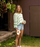 Roxy Together Again Stripe Sweater-Sprucetone