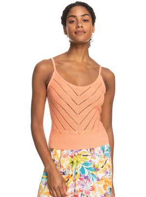 Roxy Sunrise Club Tank-Papaya Punch