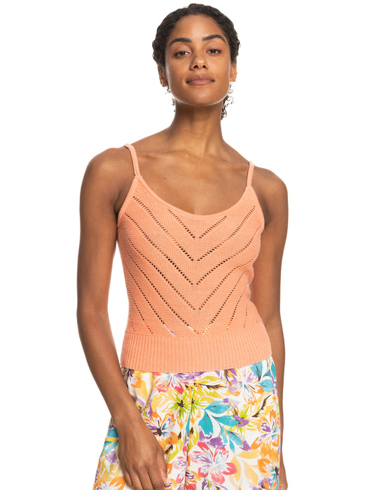 Roxy Sunrise Club Tank-Papaya Punch
