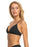 Roxy Pro The Cut Back Fixed Tri Top-Anthracite