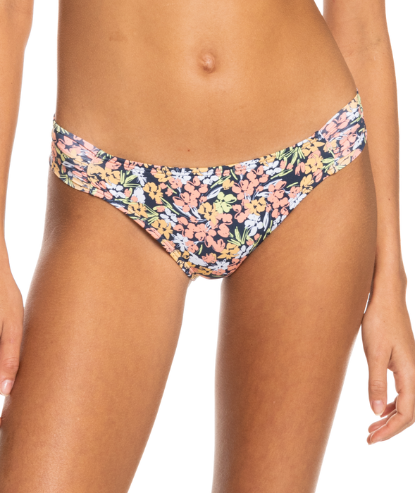 Roxy PT Beach Classics Moderate Bottom-Mood Indigo Ditsy Love