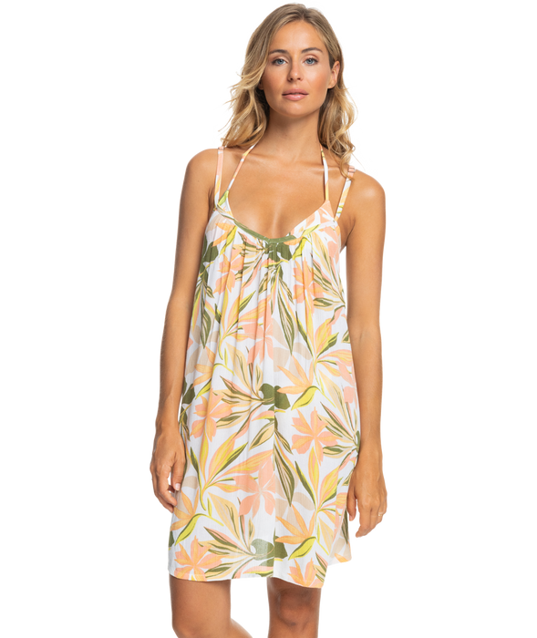 Roxy PT Summer Adventures Dress-Bright White