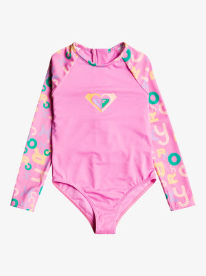 Roxy Funny Bambino L/S One Piece-Cyclamen