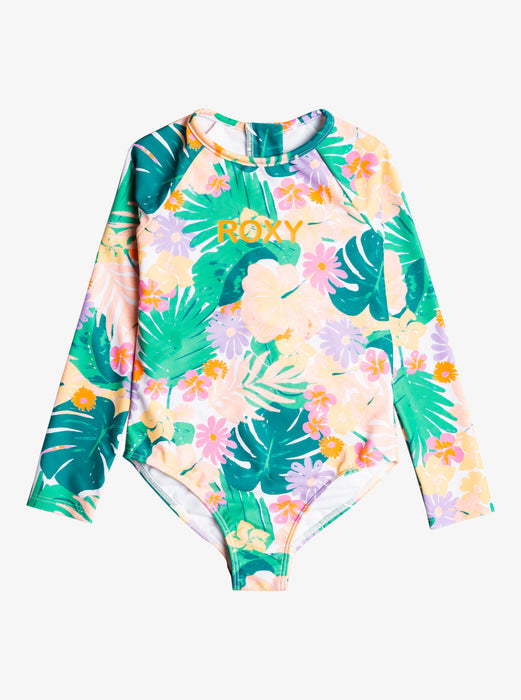 Paradisiac Piece-Mint Roxy One — REAL Trails L/S Tropical Watersports Island