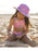 Roxy Funny Bambino Crop Top Bikini-Cyclamen