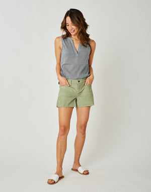 Carve Designs Oahu 4" Shorts-Olive