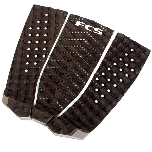 FCS T-3 Wide Traction Pad-Black/Charcoal — REAL Watersports