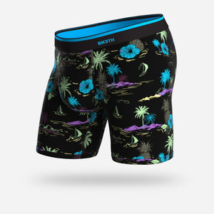 BN3TH Classic Print Boxer Brief-Sail Away Black