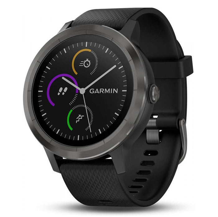 Garmin Vivoactive 3 Music GPS Watch-Black/Silver