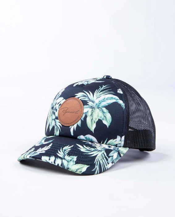 Rip Curl Palmetto Trucker Hat-Black