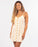 Rip Curl Havana Stripe Mini Dress-Bone