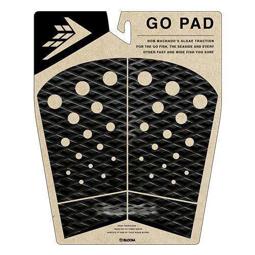 Firewire Algae 4 Piece Go Pad-Traction Pad-Black