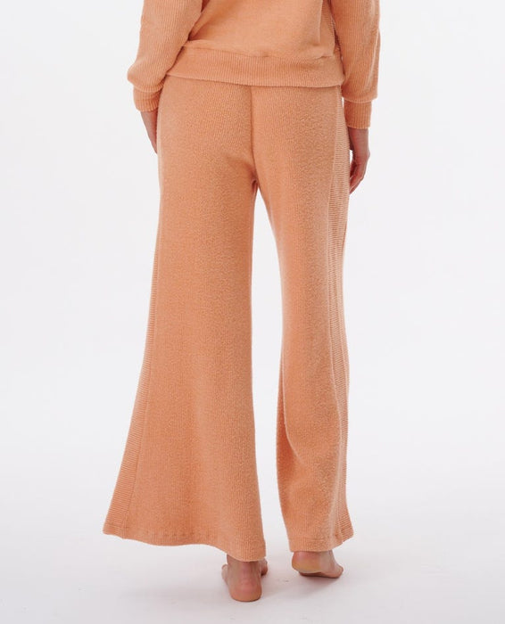 Rip Curl Cozy Wide Leg Pants-Clay Marle