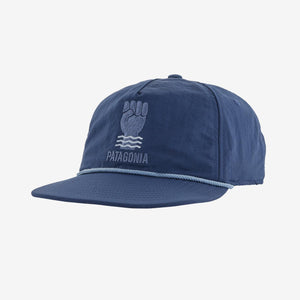 Patagonia Waterfarer Hat-Keep The Stoke Stoked: Stone Blue
