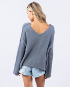 Rip Curl Siesta Sweater-Blue Grey