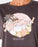Rip Curl On The Coast Crop Tee-Washed Black
