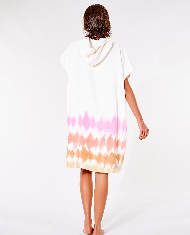 Rip Curl Sun Drenched Hooded Towel-Pink