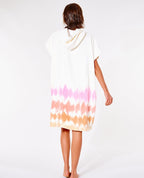 Rip Curl Sun Drenched Hooded Towel-Pink