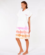 Rip Curl Sun Drenched Hooded Towel-Pink