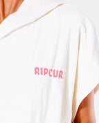 Rip Curl Sun Drenched Hooded Towel-Pink