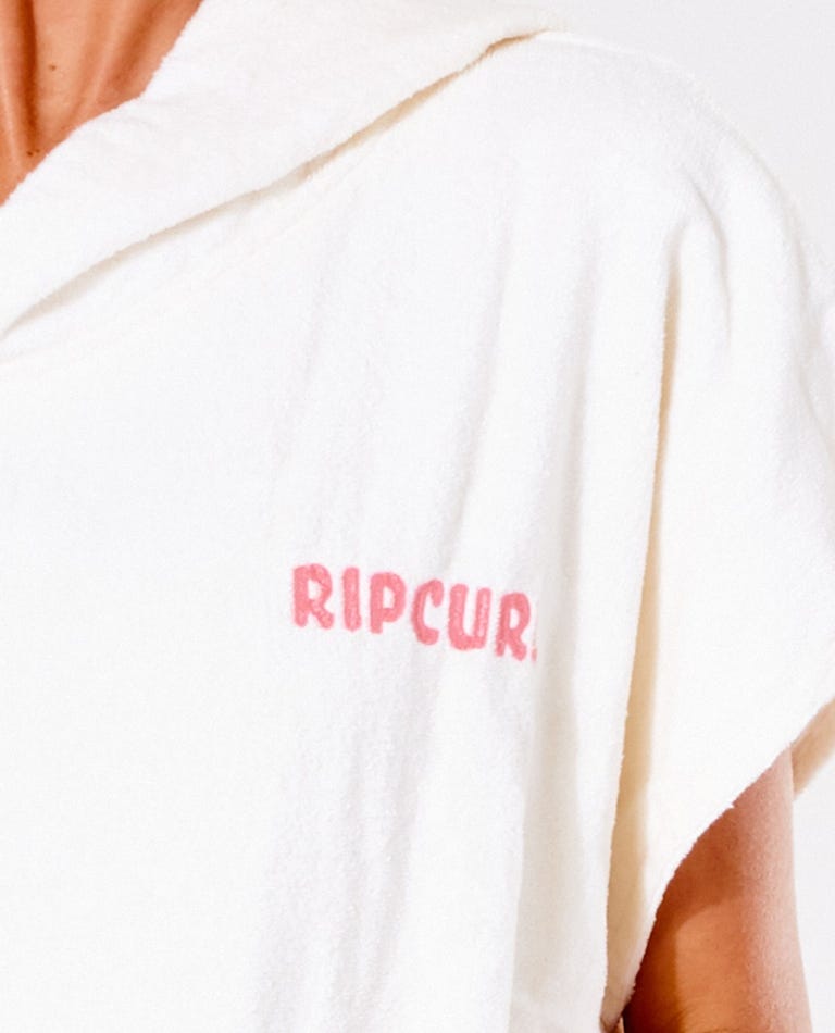 Rip Curl Sun Drenched Hooded Towel-Pink