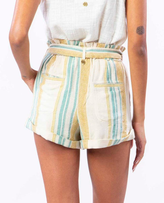 Rip Curl Coast Stripe Shorts-Bone