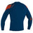 O'Neill Youth Hammer L/S Crew Top-Deepsea/Black/Red