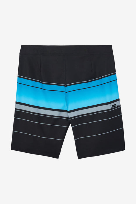 O'Neill Hyperfreak Heat Stripe 21 Boardshorts-Black