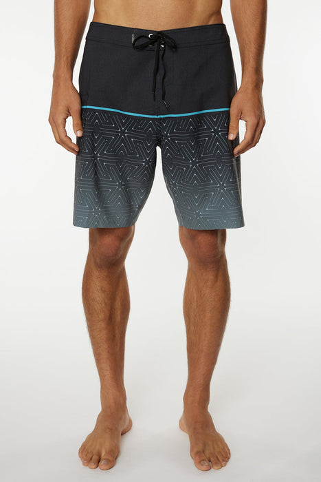 O'Neill Hyperfreak Trvlr Nomad Boardshorts-Black