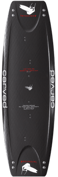 Carved Imperator Full Carbon Kiteboard-Black-135 x 41.5cm